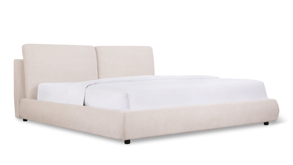 Cloud Bed, tamaño King, color latte