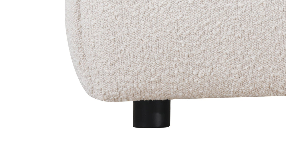 Cloud Bed, King, bouclé crema