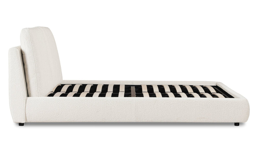 Cloud Bed, King, bouclé crema