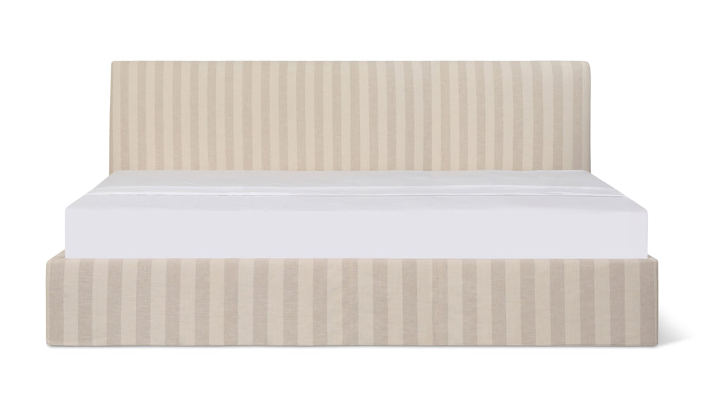 Cama Wave con almacenamiento, Queen, Dover Stripe