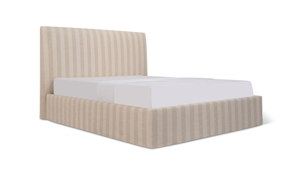Cama Wave con almacenamiento, Queen, Dover Stripe