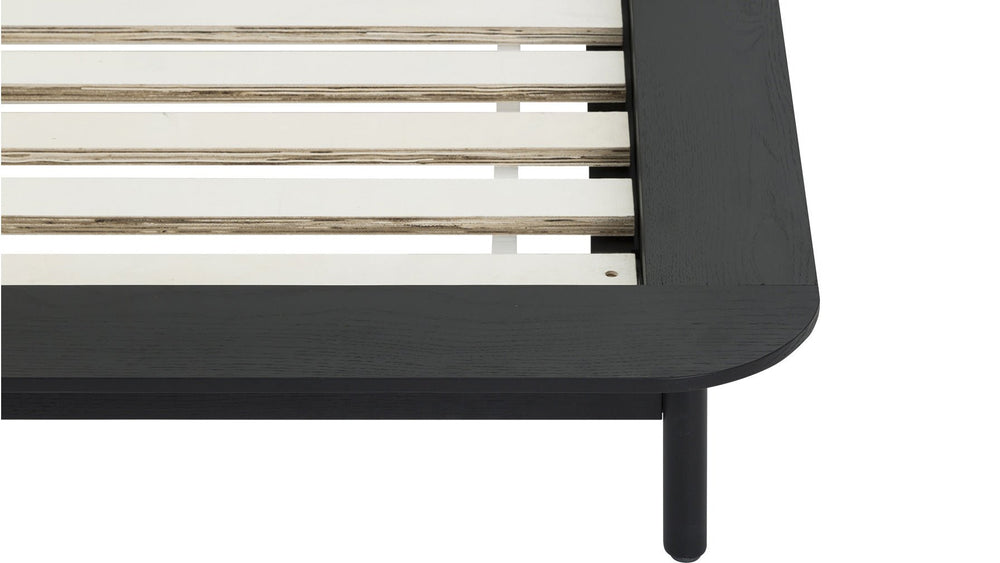 Cama Easy Edge, Queen, Roble Negro