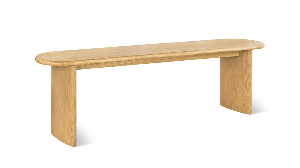 Union Bench, para 2 personas, roble blanco