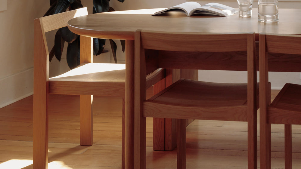 Silla de comedor Plane (juego de dos), roble