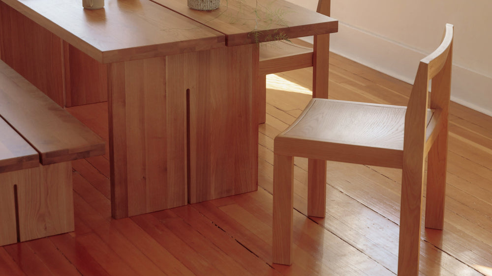 Silla de comedor Plane (juego de dos), roble