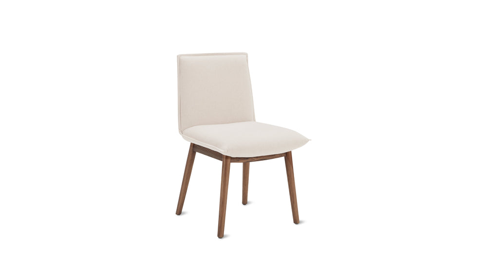 Silla de comedor Talk About, nogal/beige claro