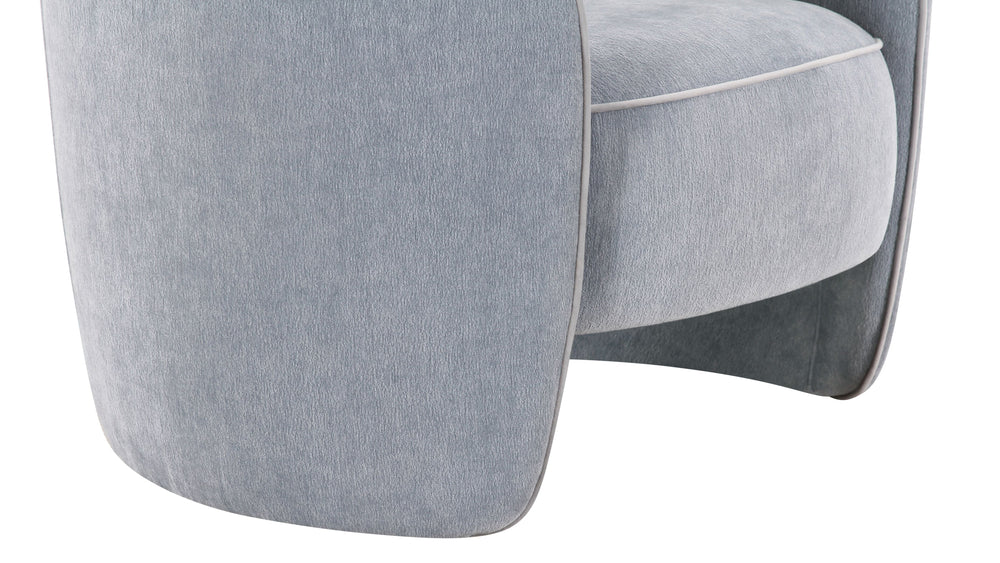 In the Groove Lounge Chair, azul campanilla