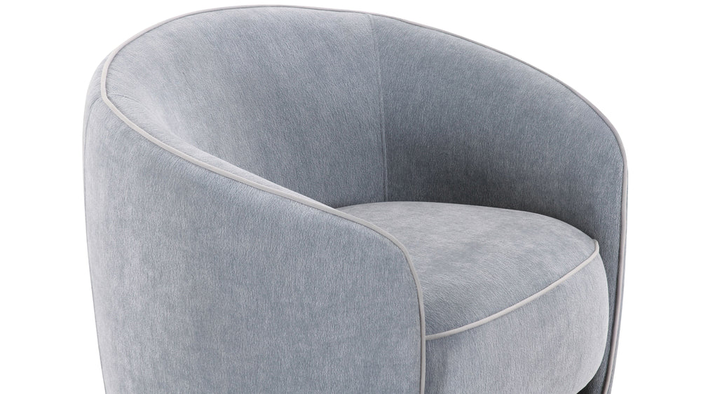 In the Groove Lounge Chair, azul campanilla