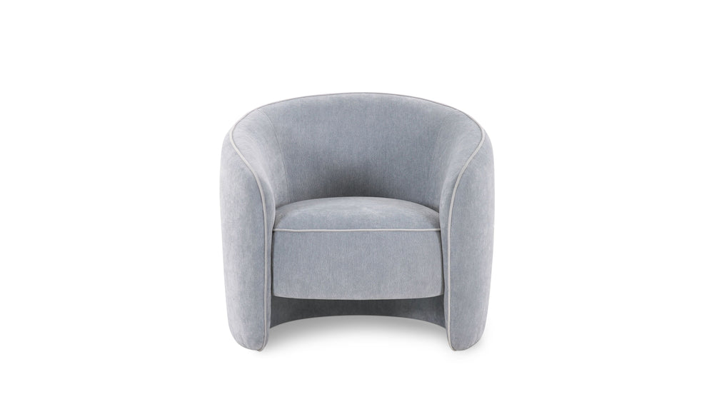 In the Groove Lounge Chair, azul campanilla