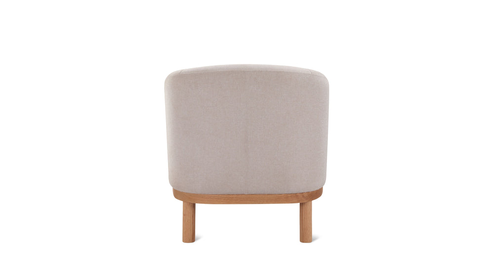 Sillón lounge Smooth Moves, café con leche