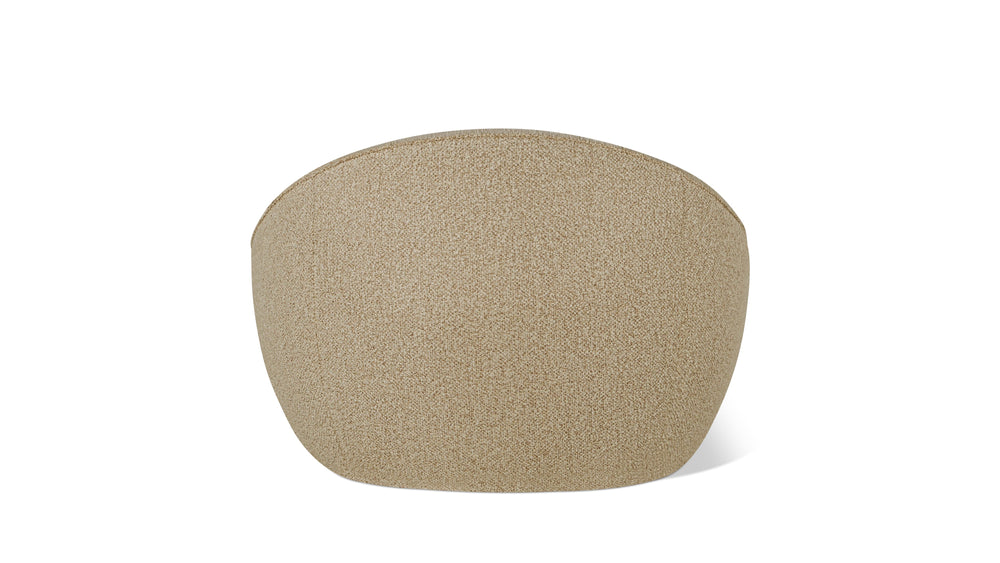 Sillón giratorio Round Trip, avena