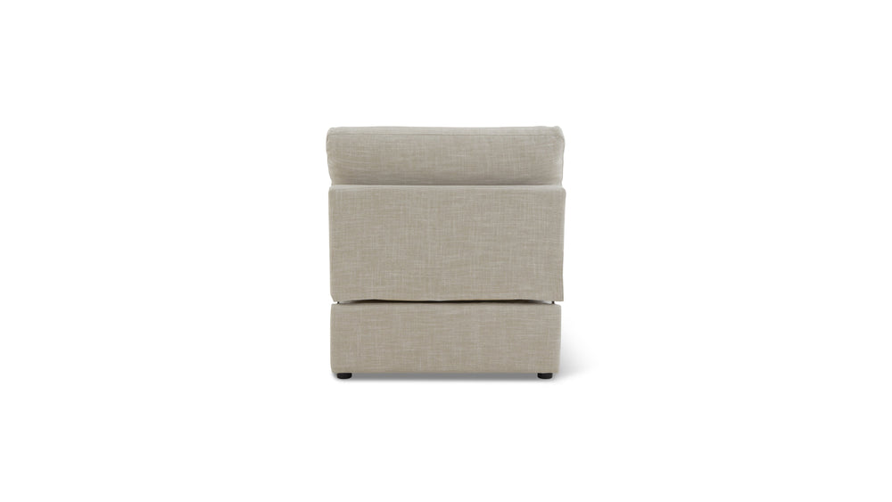 Lift Off Silla sin brazos, piedra clara