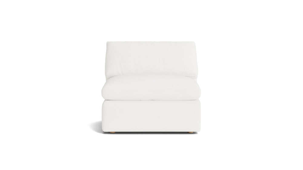 Movie Night™ Sillón sin brazos grande, color marfil