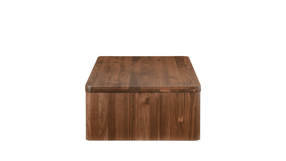Mesa de centro Form, nogal americano