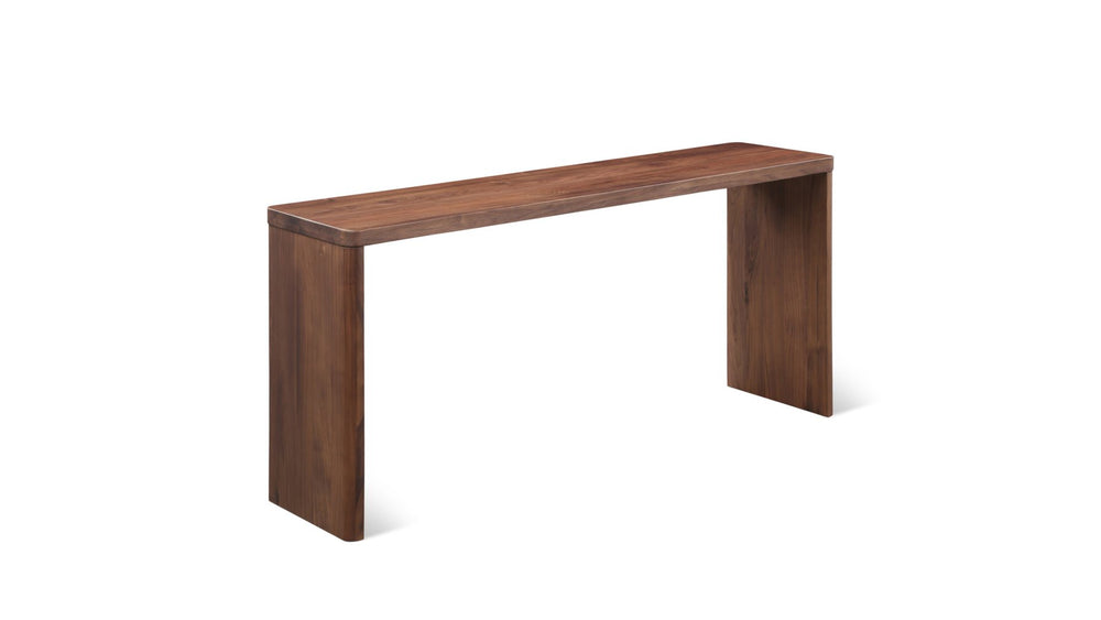 Mesa Consola Grande de Nogal Americano