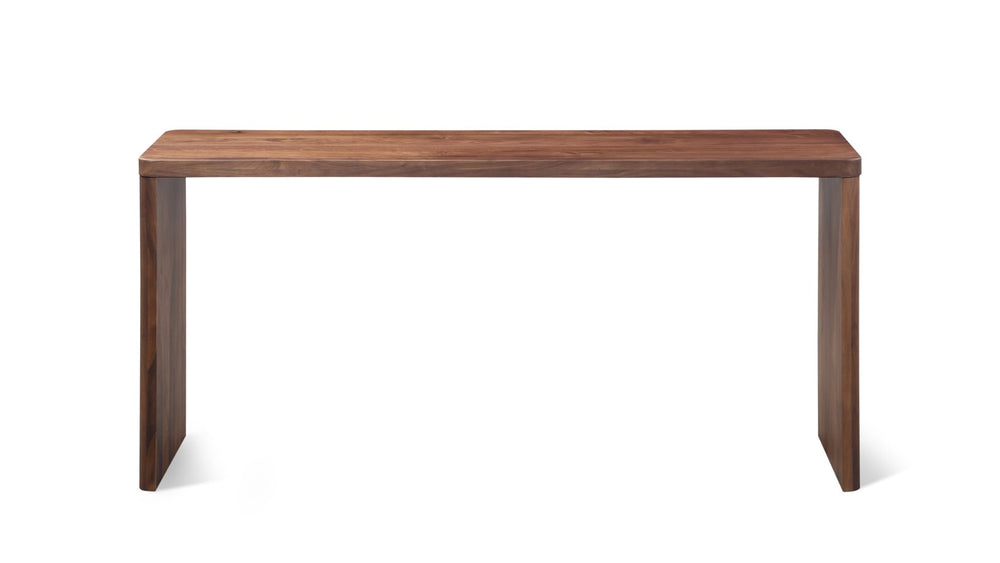 Mesa Consola Grande de Nogal Americano