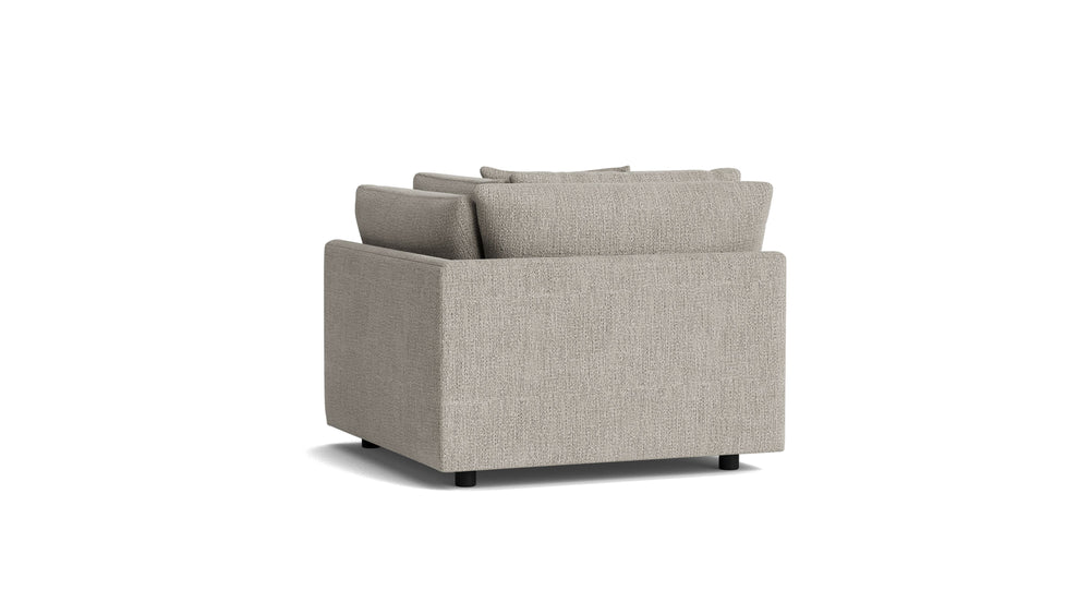 Sillón esquinero Soft Spot, avena