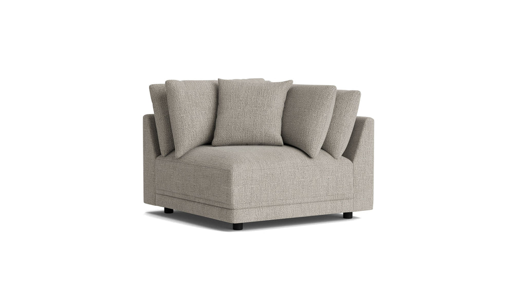 Sillón esquinero Soft Spot, avena