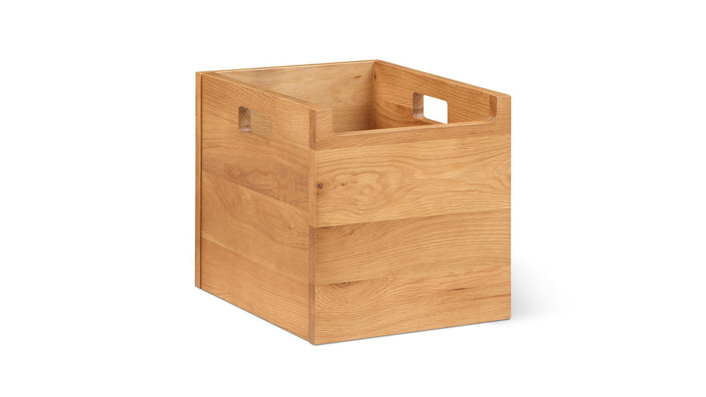 Caja multiusos, roble