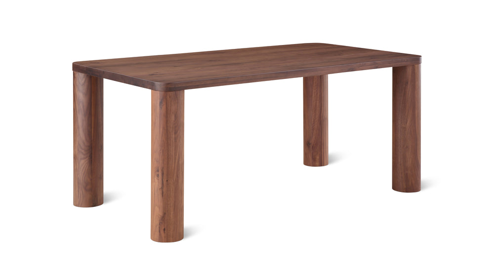 Mesa de comedor Field, para 4-6 personas, nogal americano