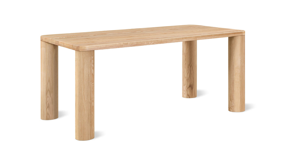 Mesa de comedor Field, para 4-6 personas, en fresno