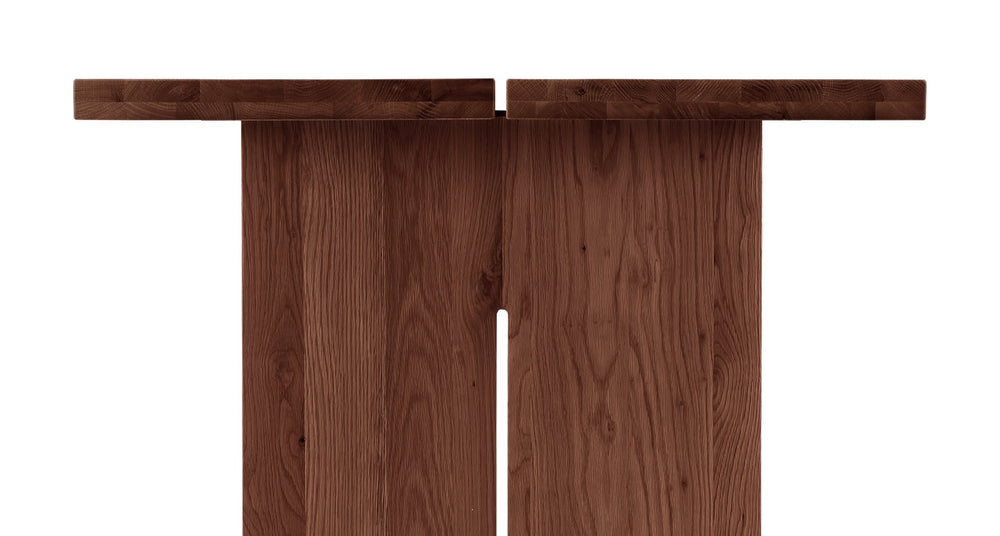 Mesa de comedor Plane, para 6-8 personas, nogal americano