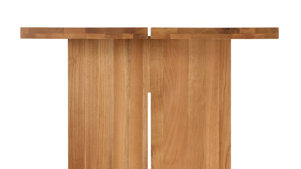 Mesa de comedor Plane, para 8-10 personas, roble