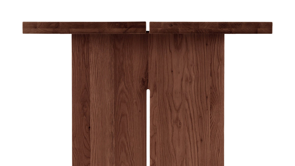 Mesa de comedor Plane, para 4-6 personas, nogal americano
