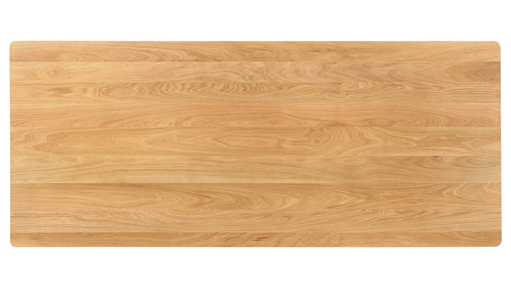 Mesa de comedor Flight, para 6–8 personas, roble cepillado