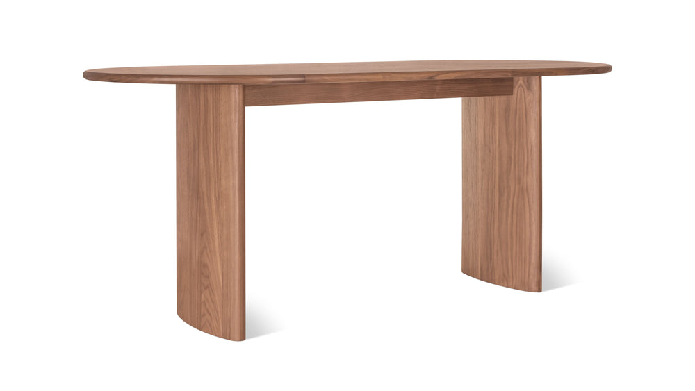 Mesa de comedor Union, para 4-6 personas, nogal