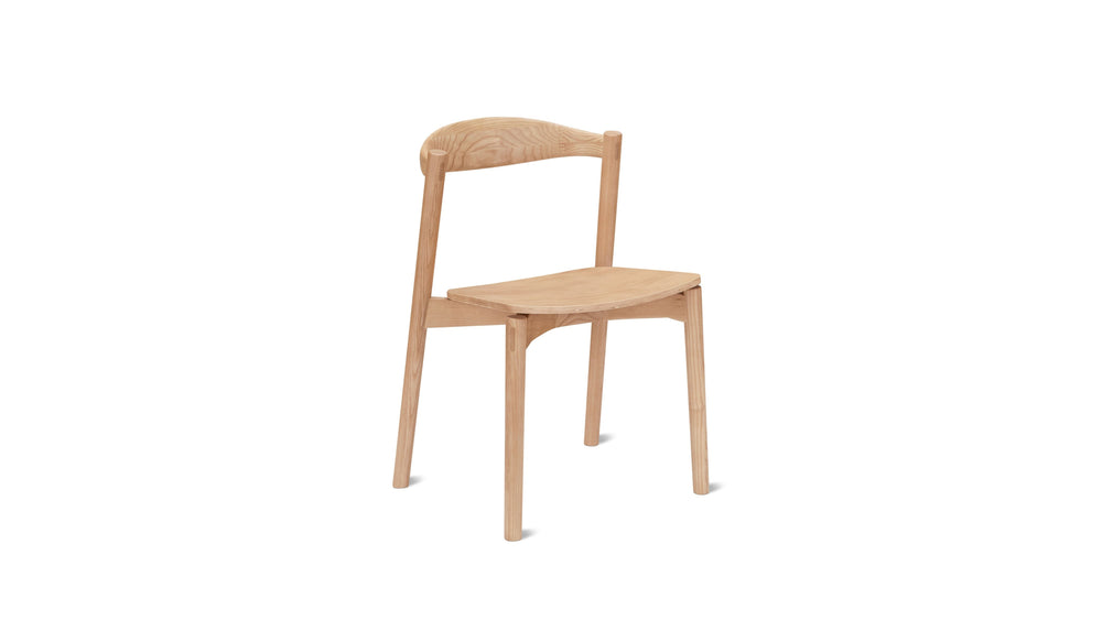 Silla de comedor Haven (Juego de dos), Fresno