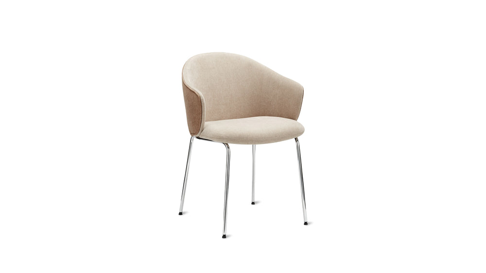 Silla de comedor Dolce Vita, Crema