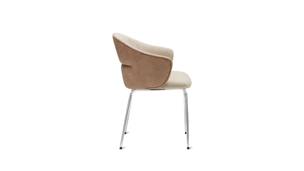 Silla de comedor Dolce Vita, Crema