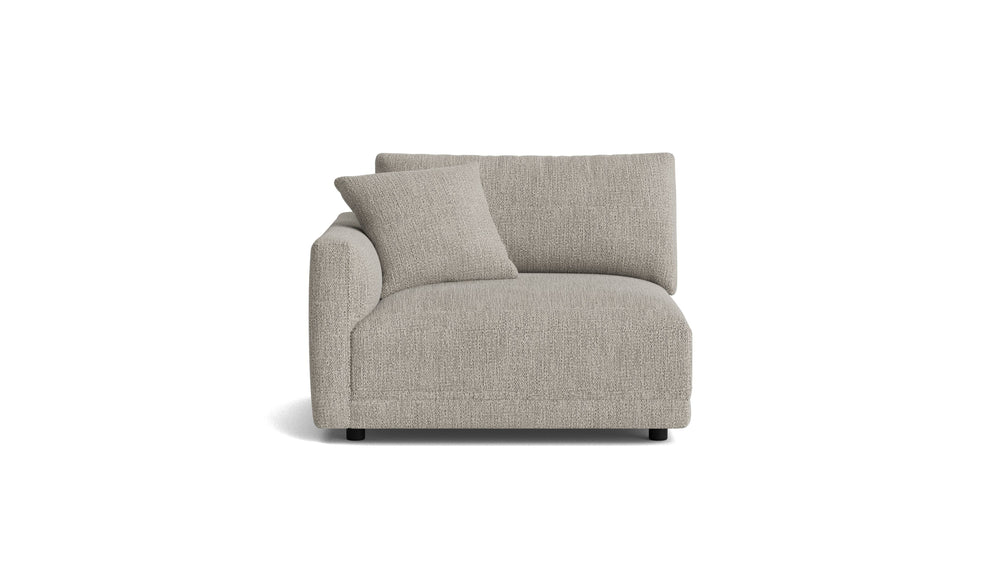Soft Spot Sillón esquinero con brazo izquierdo, Avena