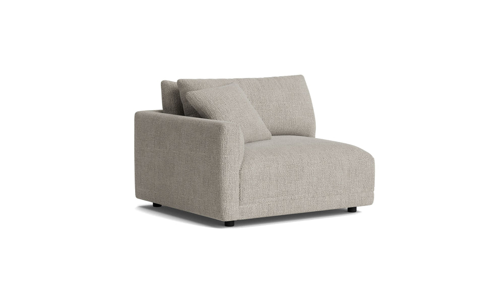 Soft Spot Sillón esquinero con brazo izquierdo, Avena