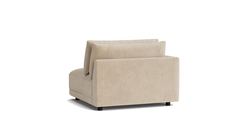 Soft Spot Sillón esquinero con brazo izquierdo, Avena