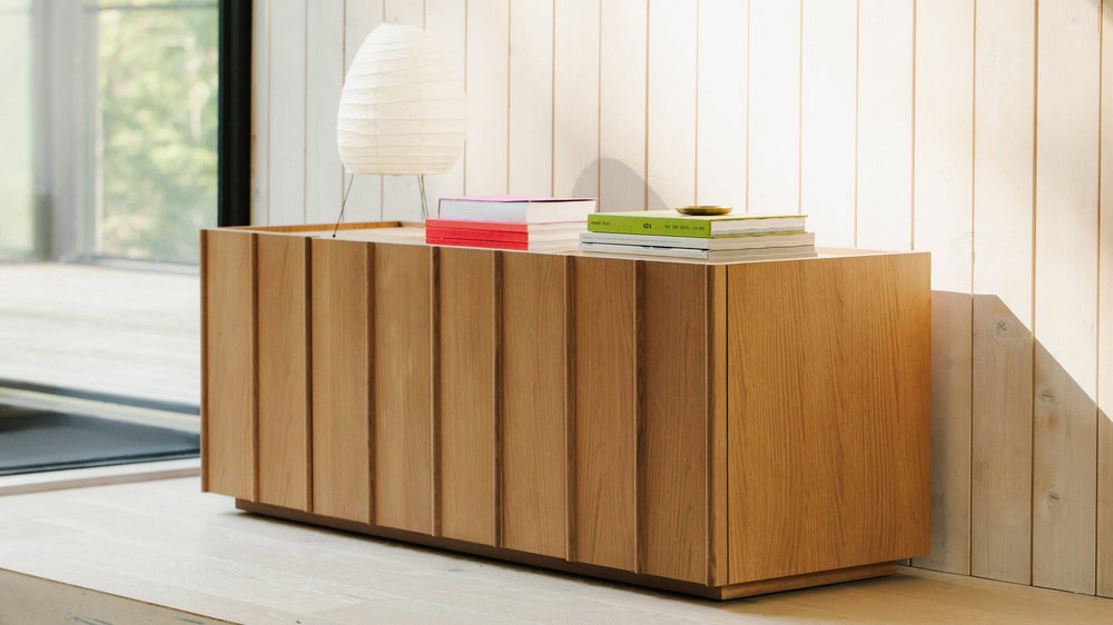 Mueble multimedia Tidal, roble