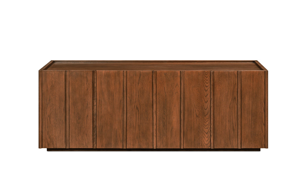 Mueble multimedia Tidal, nogal teñido