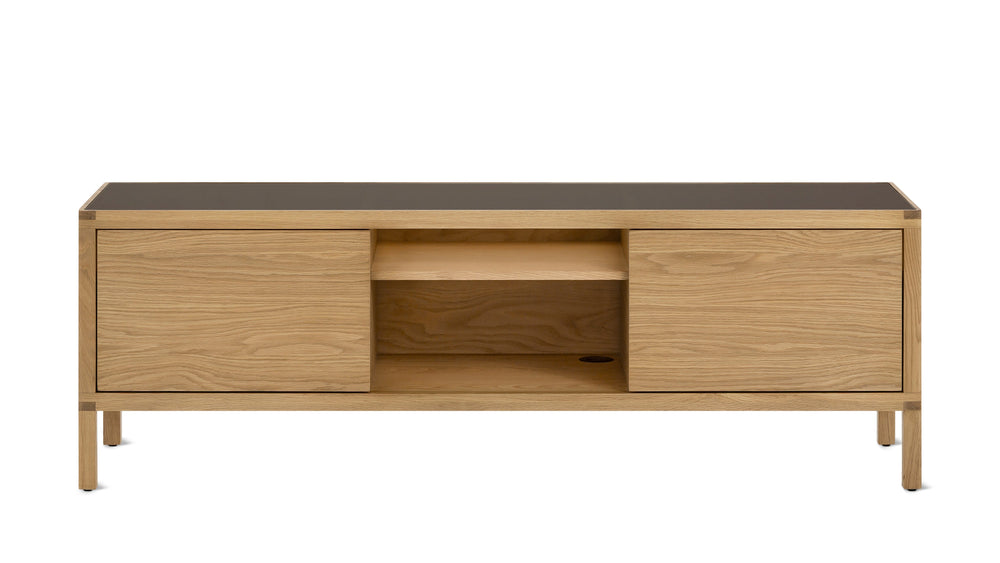 Glimpse Mueble multimedia, roble blanco