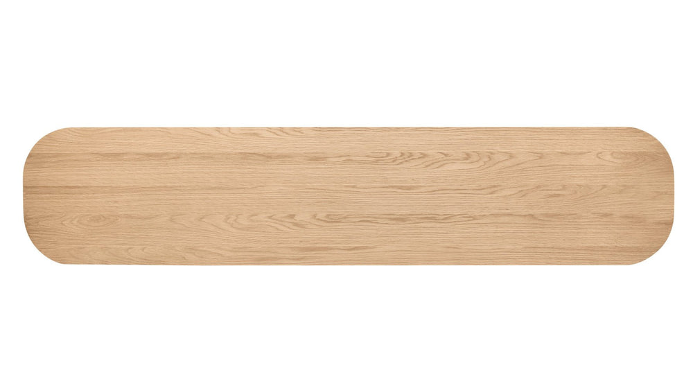 Showcase Mueble multimedia, roble blanco