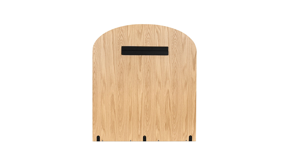 Go Round Mirror, roble blanqueado