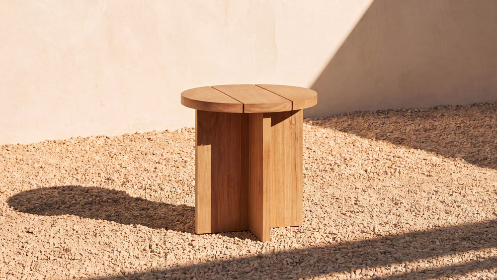 Harbour Outdoor Mesa auxiliar, teca