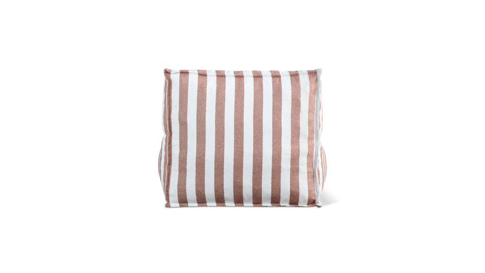 Make Waves Silla sin brazos para exteriores, Rayado toscano