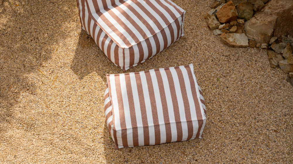 Make Waves Reposapiés para exteriores, Tuscan Stripe