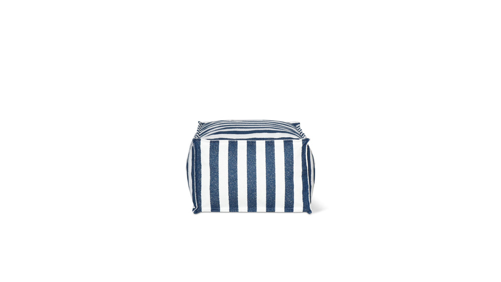 Make Waves Otomana para exteriores, Ocean Stripe
