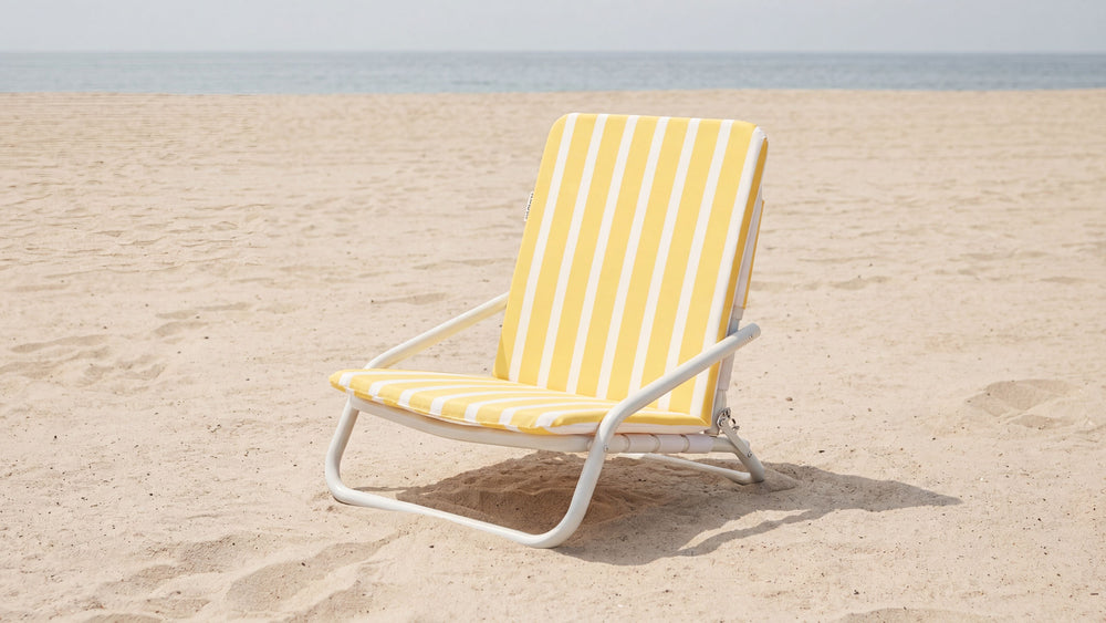 Silla playera Shore Thing, Rayas limón