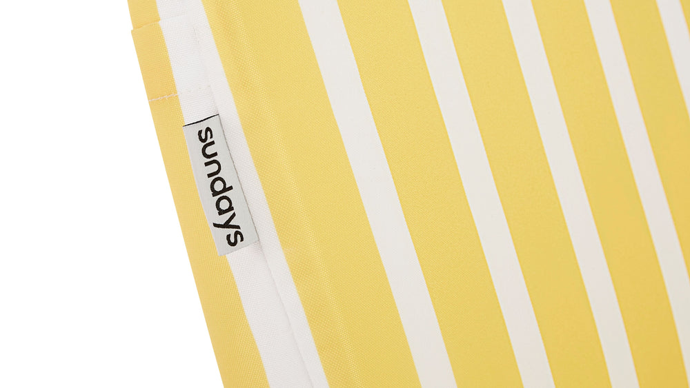 Silla playera Shore Thing, Rayas limón