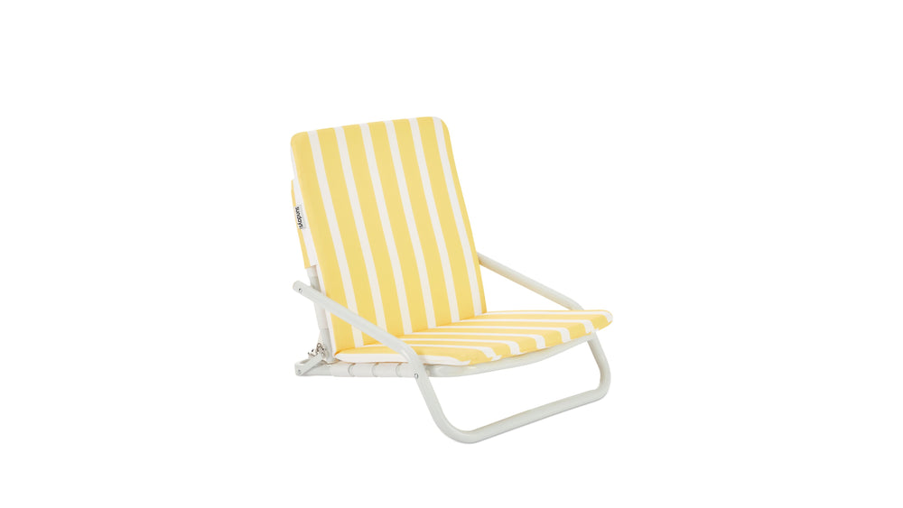 Silla playera Shore Thing, Rayas limón