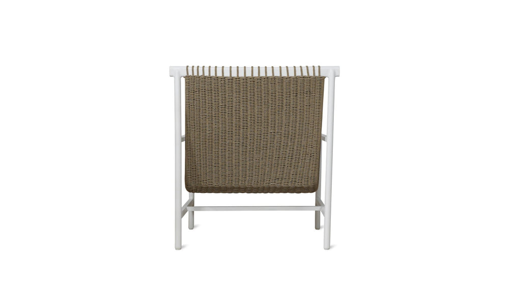 Sillón lounge para exterior Shoreline, aluminio