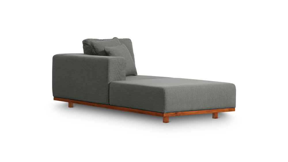 Sunny Days Chaiselongue de exterior, orientación izquierda, Pimienta